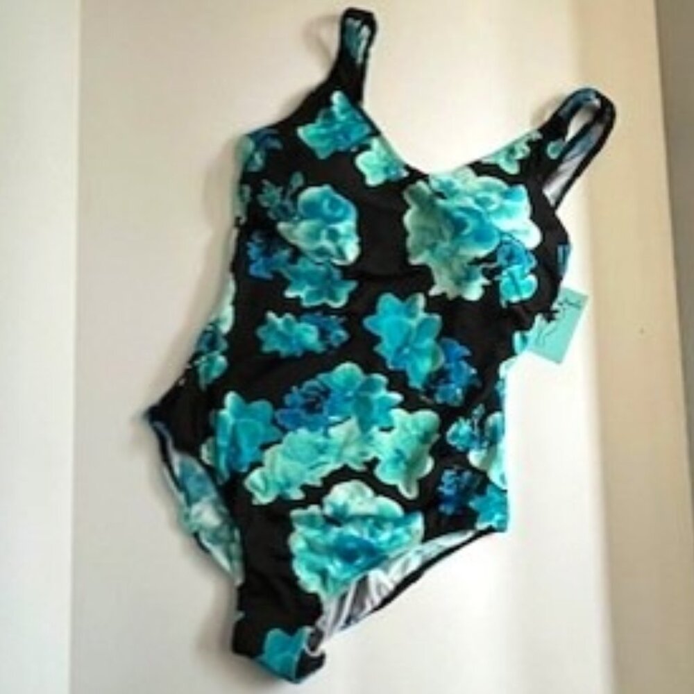 *NWT Tropical One piece Swim - Size 12